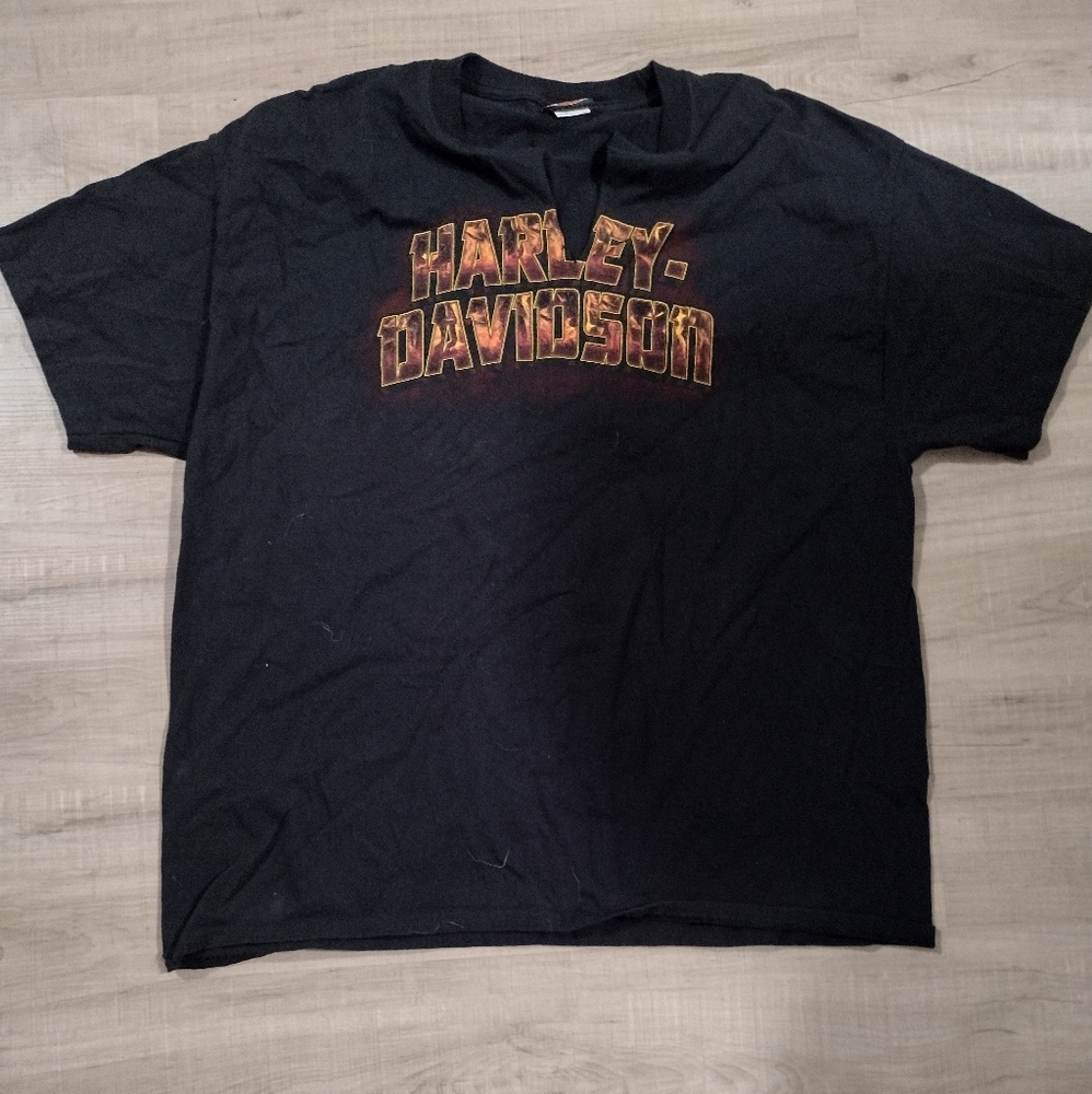 Distressed Harley shirt